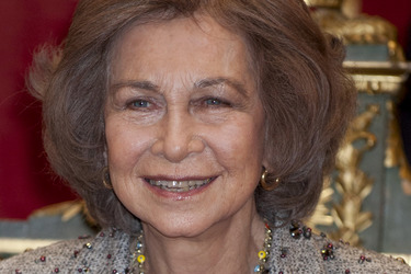 Sophia von Spanien in der Real Academia de Bellas Artes de San Fernando, Madrid