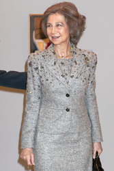 Sophia von Spanien in der Real Academia de Bellas Artes de San Fernando, Madrid