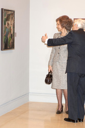 Sophia von Spanien in der Real Academia de Bellas Artes de San Fernando, Madrid