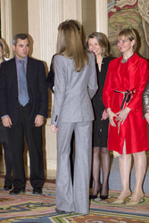 Prinzessin Letizia Audienz, Madrid