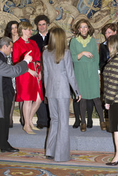 Prinzessin Letizia Audienz, Madrid