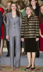 Prinzessin Letizia Audienz, Madrid