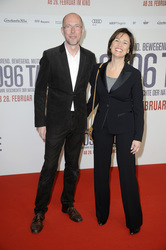 Sandra Maischberger mit Steffen Zimmermann
