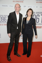 Sandra Maischberger mit Steffen Zimmermann