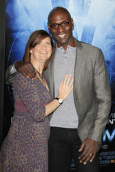 Lance Reddick mit Ehefrau Stephanie