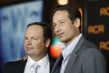Todd Robinson und David Duchovny