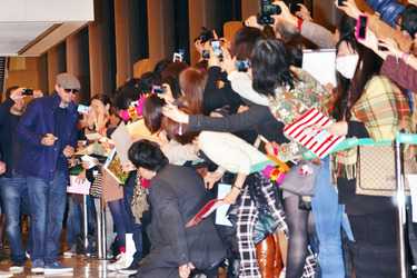 Ankunft von Leonardo DiCaprio in Japan