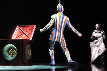 'Cirque du Soleil  Kooza' Fotoprobe, Madrid