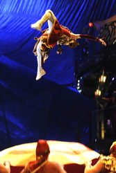 'Cirque du Soleil  Kooza' Fotoprobe, Madrid