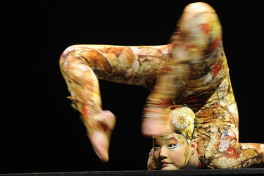 'Cirque du Soleil  Kooza' Fotoprobe, Madrid