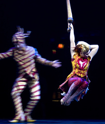 'Cirque du Soleil  Kooza' Fotoprobe, Madrid