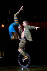 'Cirque du Soleil  Kooza' Fotoprobe, Madrid