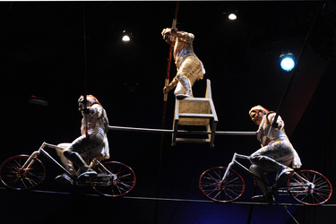 'Cirque du Soleil  Kooza' Fotoprobe, Madrid