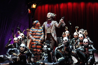 'Cirque du Soleil  Kooza' Fotoprobe, Madrid