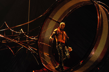 'Cirque du Soleil  Kooza' Fotoprobe, Madrid
