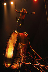 'Cirque du Soleil  Kooza' Fotoprobe, Madrid