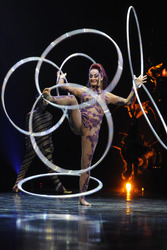 'Cirque du Soleil  Kooza' Fotoprobe, Madrid