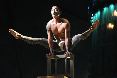 'Cirque du Soleil  Kooza' Fotoprobe, Madrid