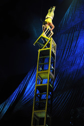 'Cirque du Soleil  Kooza' Fotoprobe, Madrid
