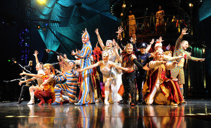 'Cirque du Soleil  Kooza' Fotoprobe, Madrid