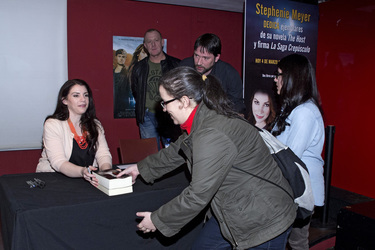 Stephenie Meyer Autogrammstunde, Madrid
