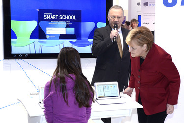 CeBIT Eröffnungsrundgang, Hannover