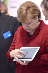 CeBIT Eröffnungsrundgang, Hannover