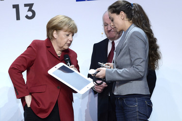CeBIT Eröffnungsrundgang, Hannover