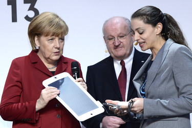 CeBIT Eröffnungsrundgang, Hannover