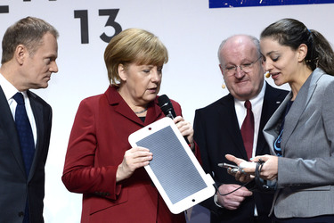 CeBIT Eröffnungsrundgang, Hannover