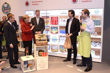 CeBIT Eröffnungsrundgang, Hannover