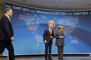 CeBIT Eröffnung, Hannover