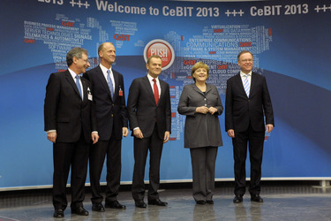 CeBIT Eröffnung, Hannover