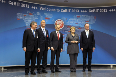 CeBIT Eröffnung, Hannover