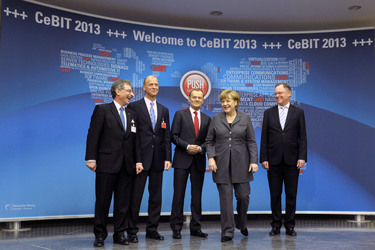 CeBIT Eröffnung, Hannover