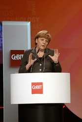 CeBIT Eröffnung, Hannover