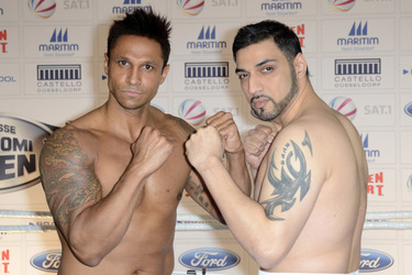 Wiegen zum Sat.1 Promiboxen, Düsseldorf