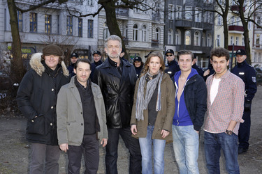 Stephan Wagner, Boris Aljinovic, Dominic Raacke, Katrin Hansmeier, Jannik Schümann, Edin Hasanovic