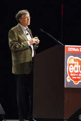 Bill Gates spricht auf der SXSW.edu, Austin