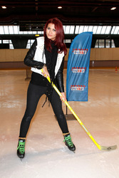 'Wir gegen Dir - On ice!' Eishockeyspiel, Berlin
