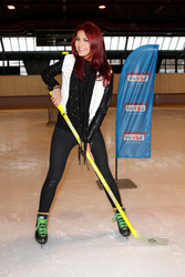 'Wir gegen Dir - On ice!' Eishockeyspiel, Berlin