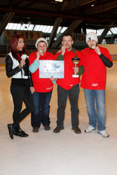 'Wir gegen Dir - On ice!' Eishockeyspiel, Berlin