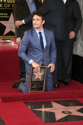 James Franco erhält einen Stern auf dem Hollywood Walk of Fame, Los Angeles