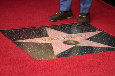 James Franco erhält einen Stern auf dem Hollywood Walk of Fame, Los Angeles