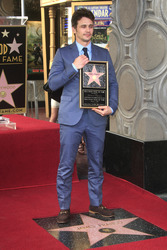 James Franco erhält einen Stern auf dem Hollywood Walk of Fame, Los Angeles