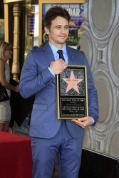 James Franco erhält einen Stern auf dem Hollywood Walk of Fame, Los Angeles