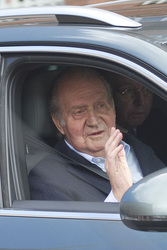 Juan Carlos I. von Spanien verlässt das Krankenhaus, Madrid