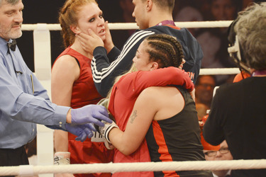 'Das große Sat.1 Promiboxen 2013' TV-Show, Düsseldorf