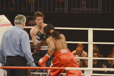 'Das große Sat.1 Promiboxen 2013' TV-Show, Düsseldorf