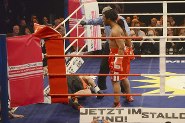 'Das große Sat.1 Promiboxen 2013' TV-Show, Düsseldorf